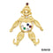 Anhänger Chopard Happy Diamonds XL Brill./Saph/Rub/Smaragd Gold 750/18k