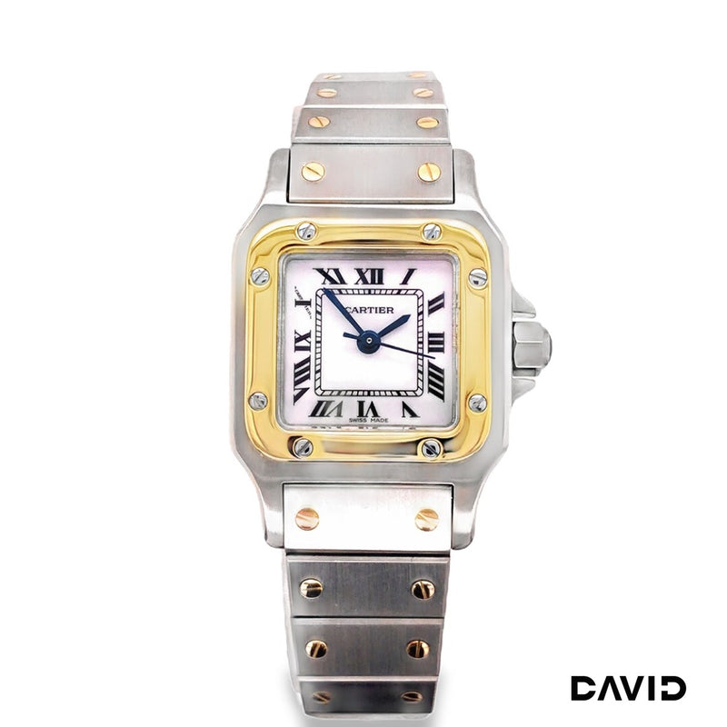 Cartier Santos Stahl/Gold