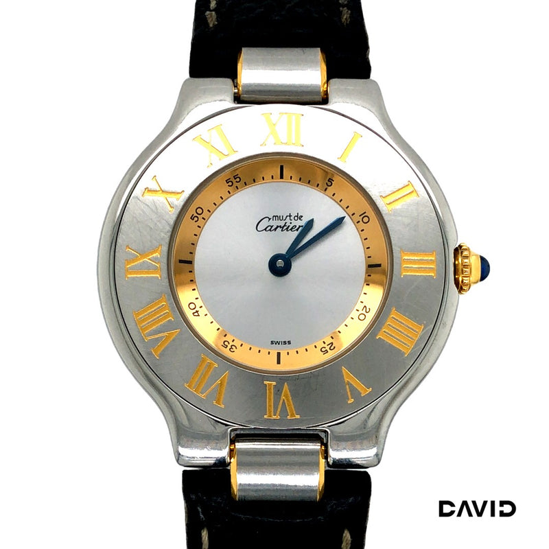 Cartier 21 Must de Edelstahl