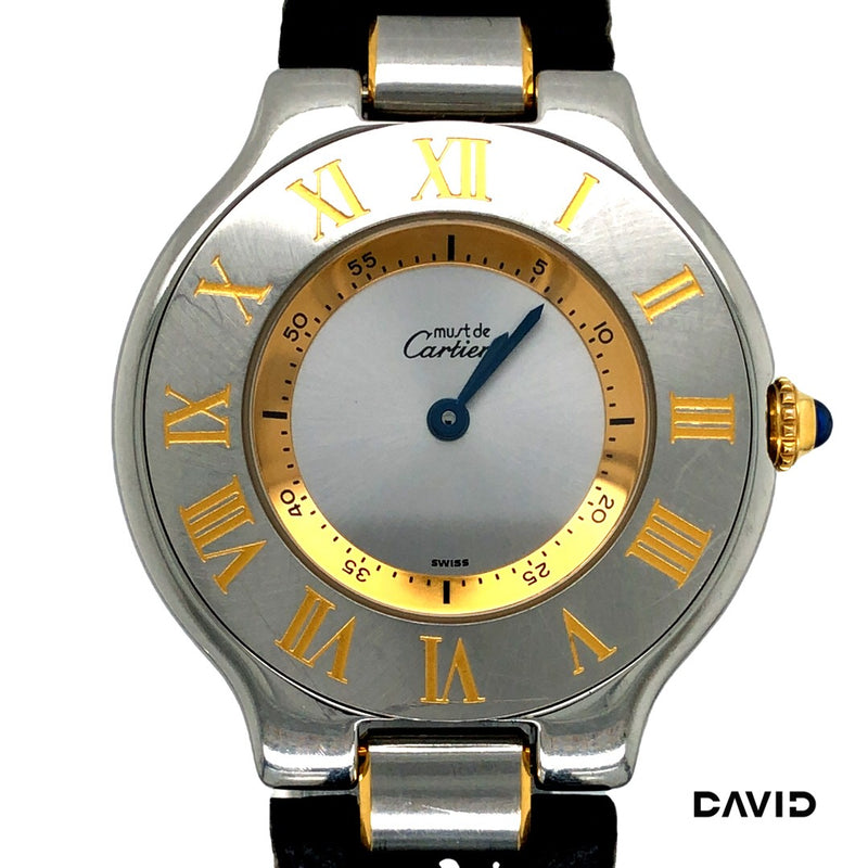 Cartier 21 Must de Edelstahl