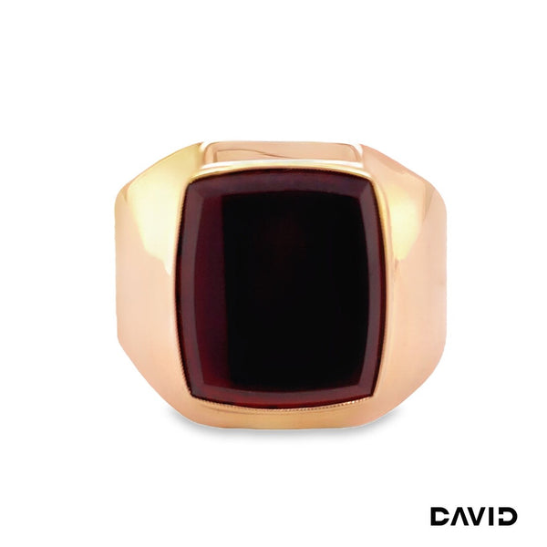 Ring Carneol 14k Roségold