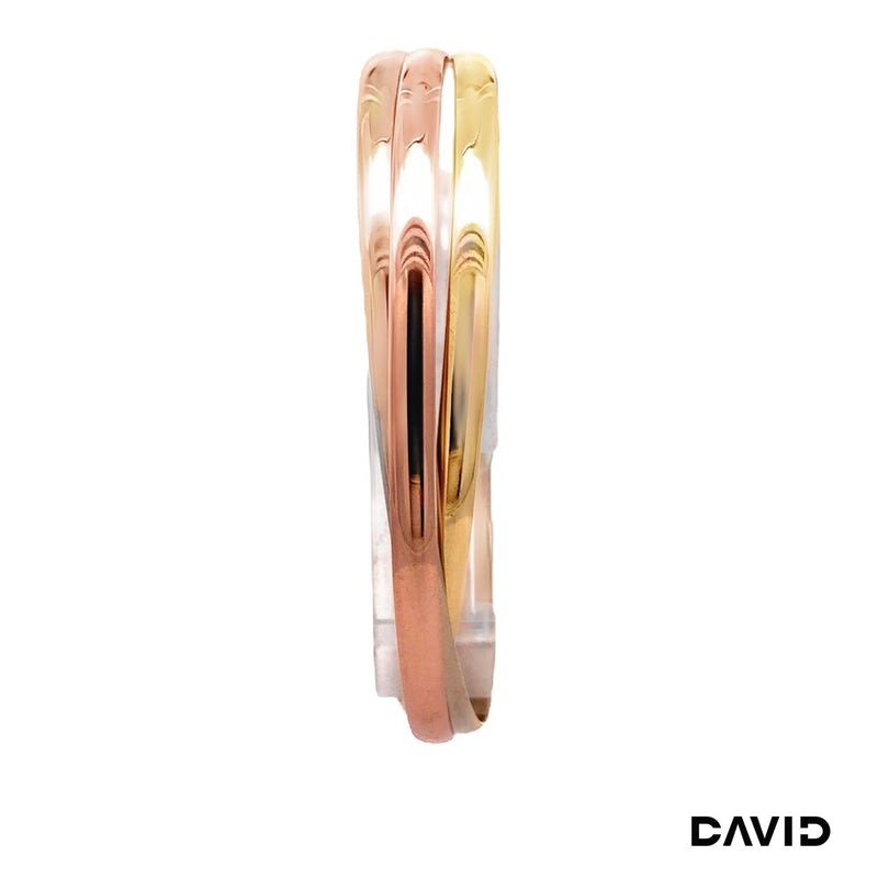 Armreif 6,5 750/Tricolor