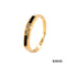 Ring Brillanten/Saphir Gold 750/18k