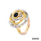 Ring Saphir Gold 18k Bicolor