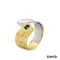 Ring Diamanten Gold 14k Bicolor