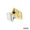 Ring Diamanten Gold 14k Bicolor