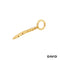 Anhänger Feder Gold 750/18k