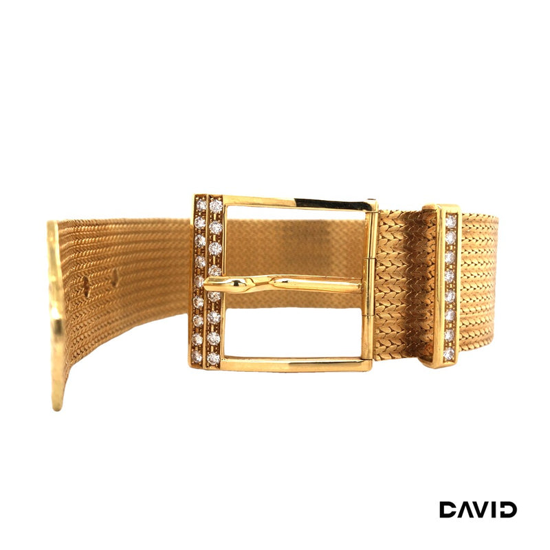 Armband Schnalle Brillanten Gold 750/18k