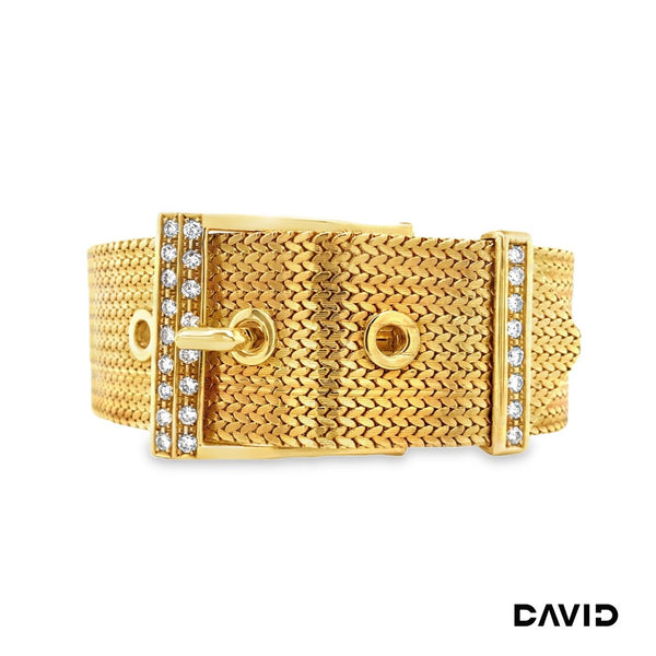 Armband Schnalle Brillanten Gold 18k