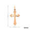 Anhänger Kreuz Gold 750/18k