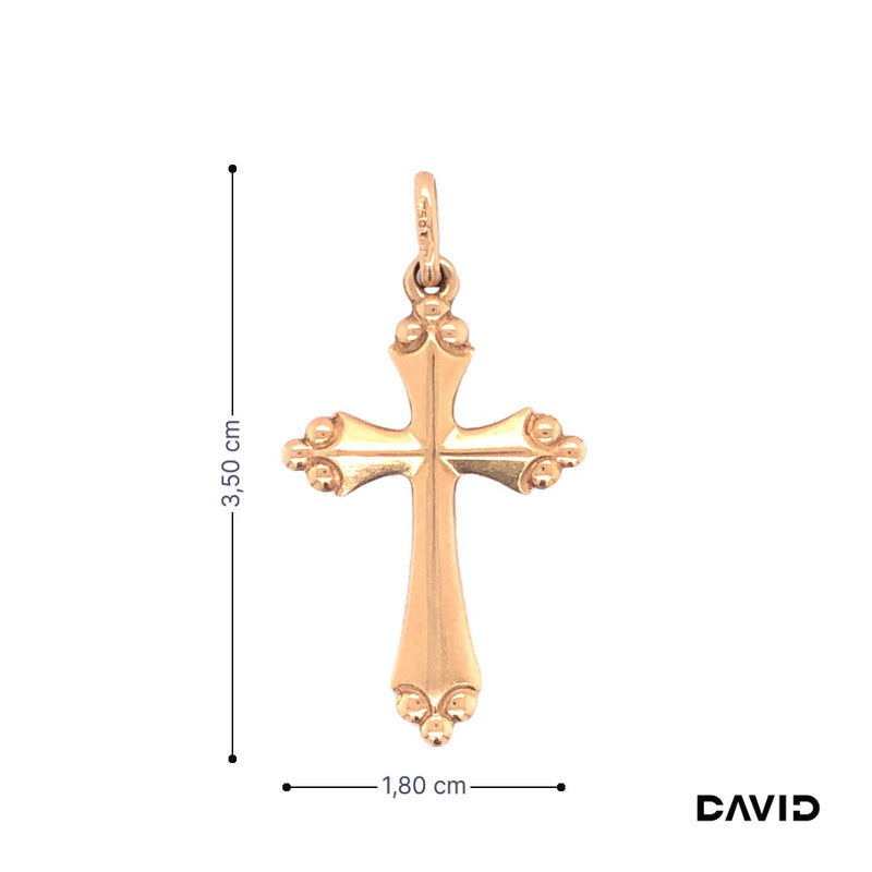 Anhänger Kreuz Gold 750/18k