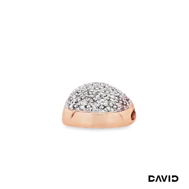 Anhänger Herz Diamanten Gold 9k