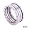Ring "Bulgari" BZero1 3Band 750-18k Weißgold
