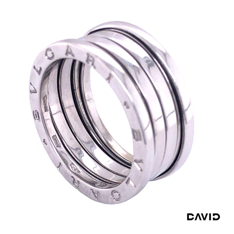 Ring "Bulgari" BZero1 3Band 750-18k Weißgold
