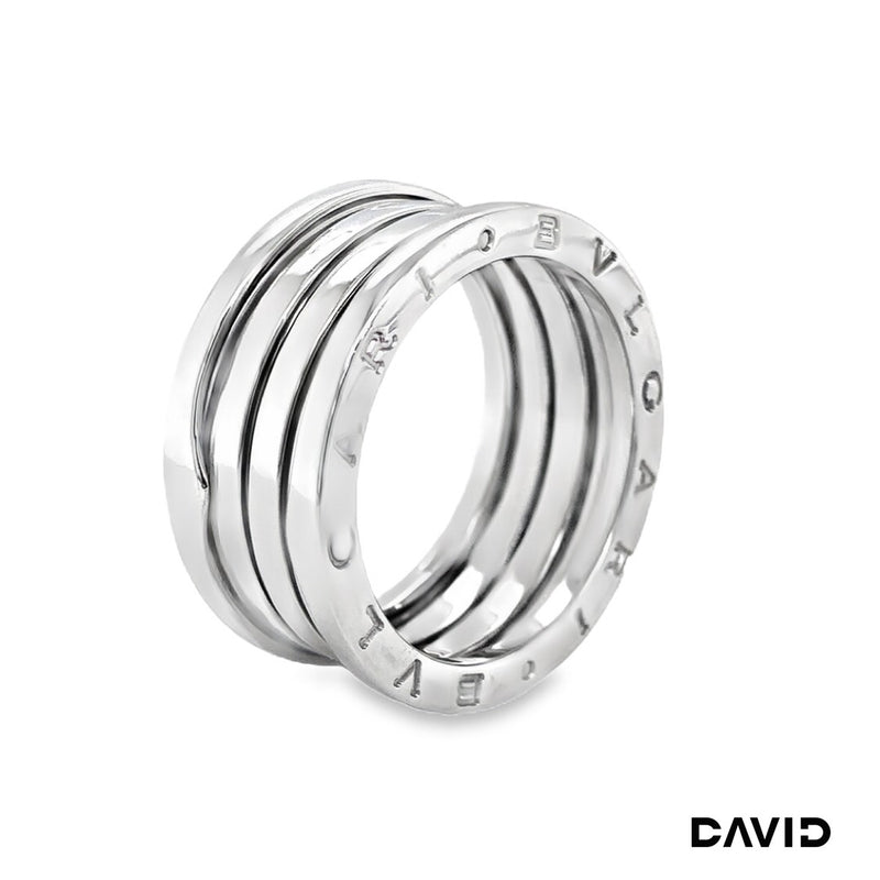 Ring "Bulgari" BZero1 3Band 750-18k Weißgold