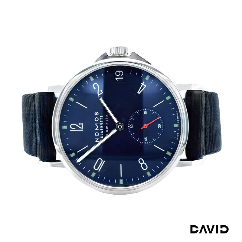 Nomos Ahoi Neomatik 38 Atlantik Edelstahl