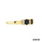 Ring Diamanten/Saphir Gold 585/14k