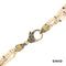 Perlencollier 50 Dia./Rubin/Smaragd/Saphir Gold 585/14k