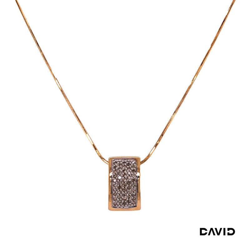 Kette mit Anh. Diamanten Gold 585/14k