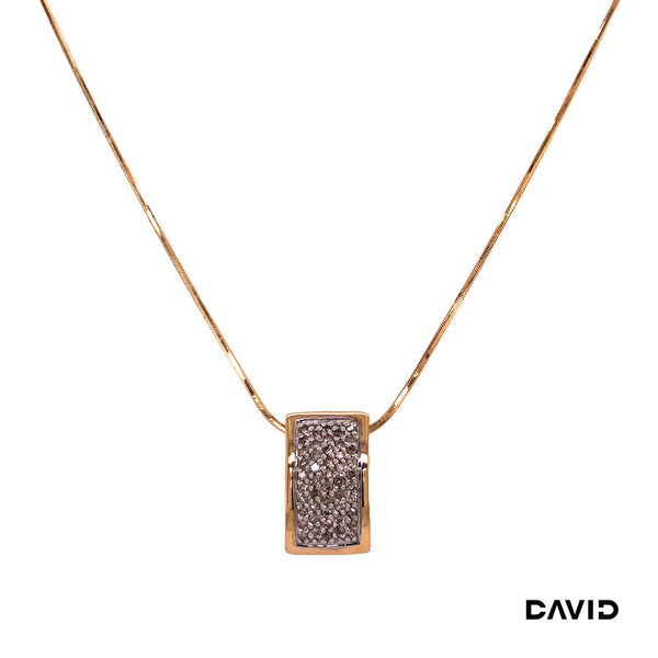 Kette mit Anh. Diamanten Gold 585/14k