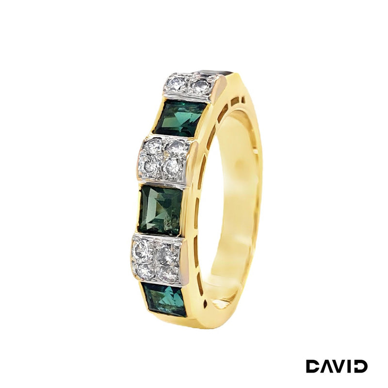 Ring Turmalin Gold 750/18k