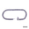 Armband 18 Saphire 750-18k Weißgold