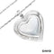 Kette mit Anhänger Tiffany&Co Silber s925