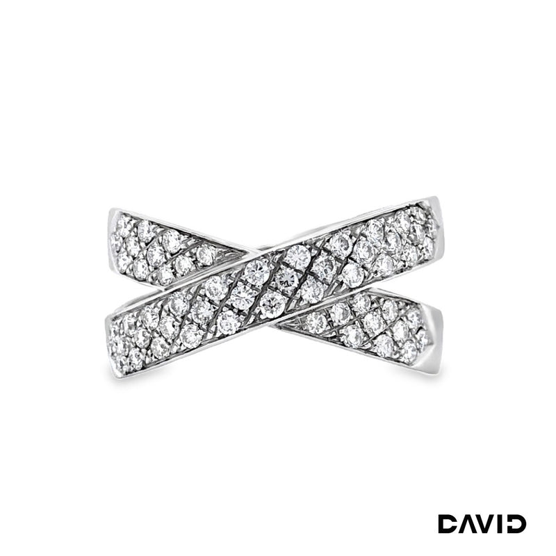 Ring Brillanten 750-18k Weißgold