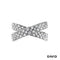 Ring Brillanten 750-18k Weißgold