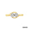 Ring Diamant - Altschliff Gold 585/14k