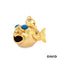 Anhänger Fisch Gold 750/18k
