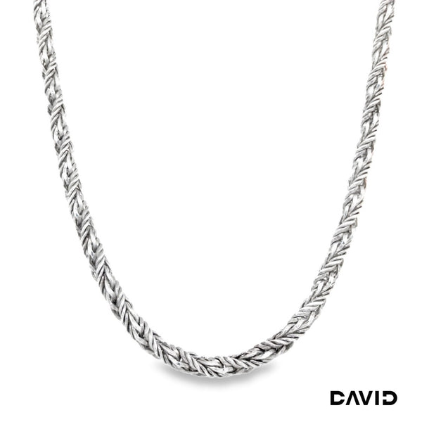 Kordelkette 100 Silber s925