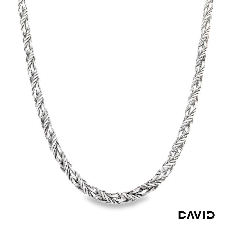Kordelkette 100 Silber s925