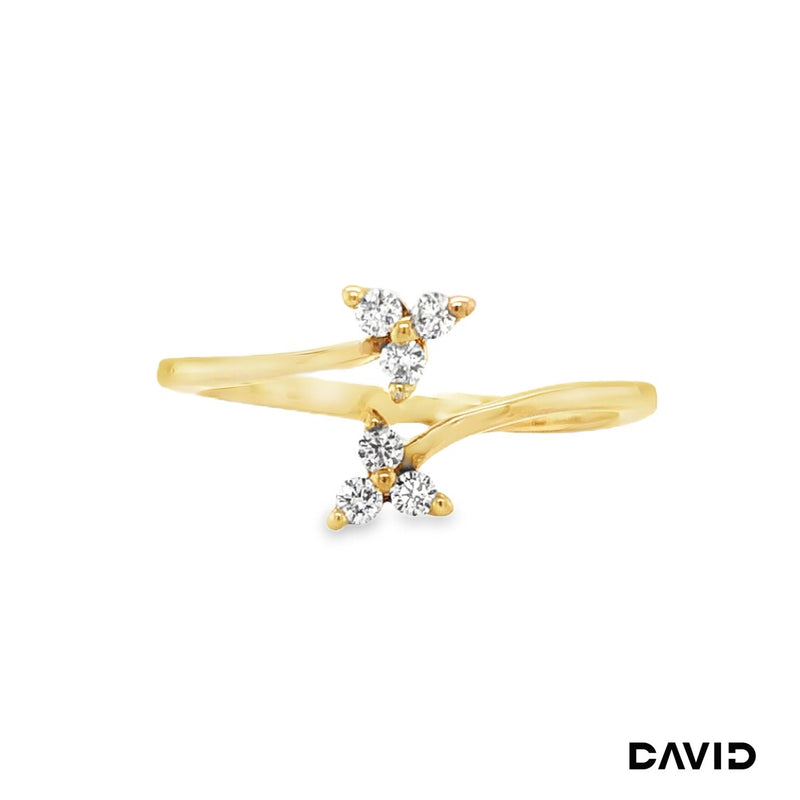 Ring Christ Brillanten Gold 8k