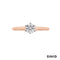 Ring Tiffany&Co Brillant 750GG - 950PT