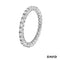 Memoire Ring Brillanten 585/14k Weißgold