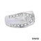 Ring Brillanten 750-18k Weißgold