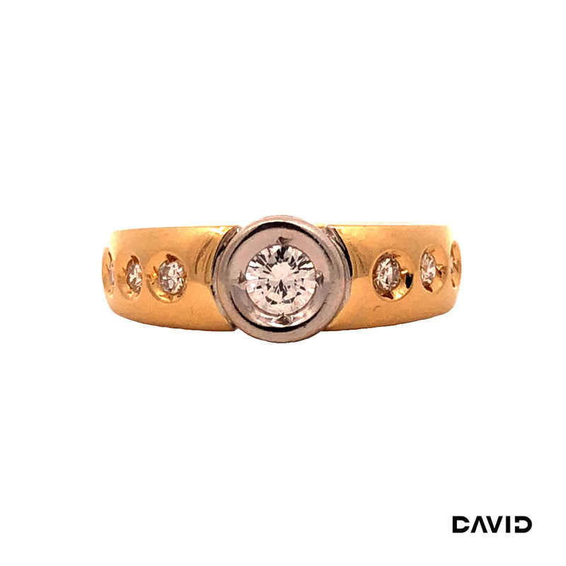 Ring Diamanten Gold 750/18k