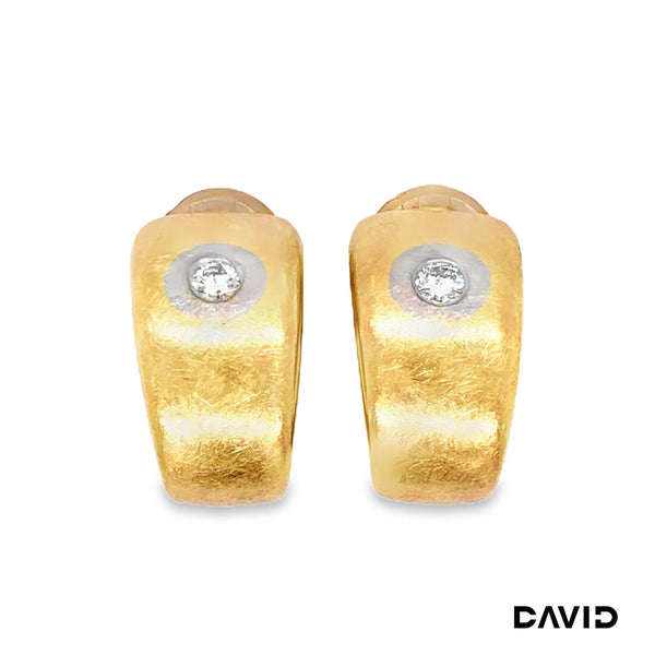 Ohrclips Brillanten Gold 750/18k