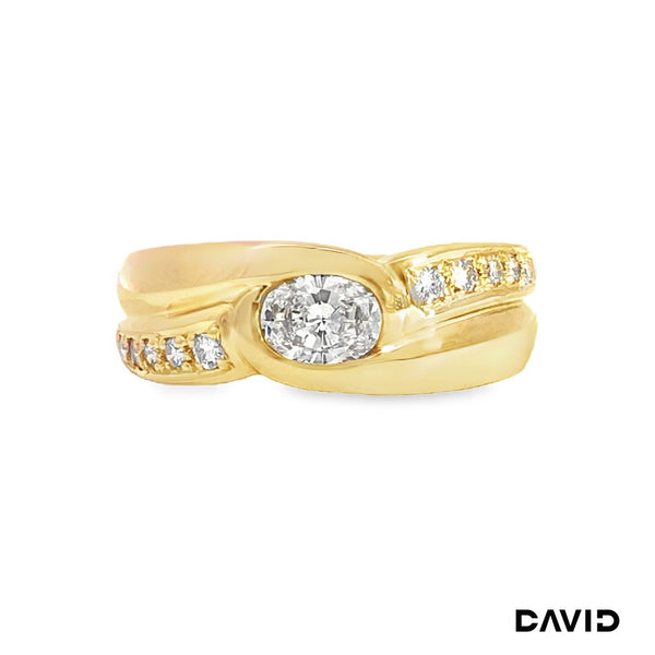 Ring Brillanten/Diamanten Gold 750/18k