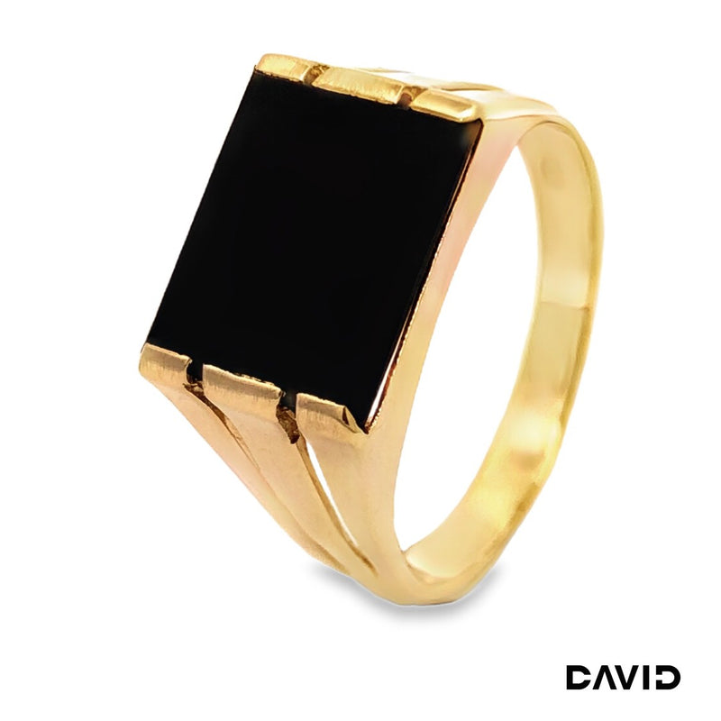Ring Onyx Gold 585/14k