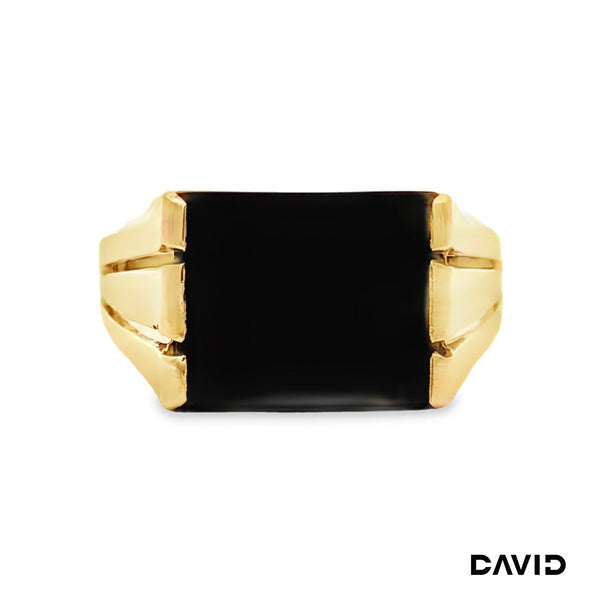 Ring Onyx Gold 585/14k