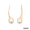 Ohrhänger Brillanten & Perle Gold 585/14k