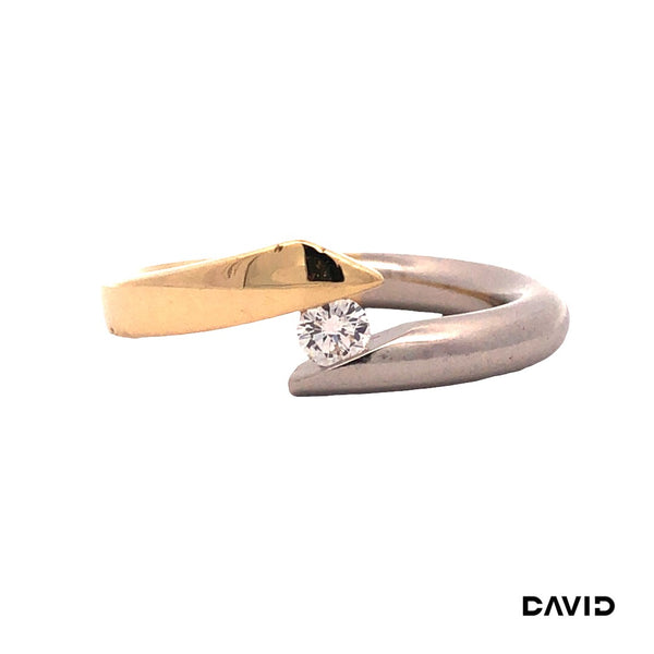 Ring Brillant 750 & Pt950