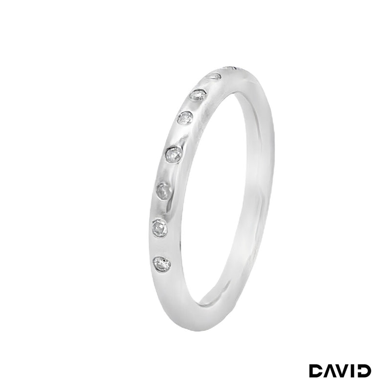 Ring Brillanten 585/14k Weißgold
