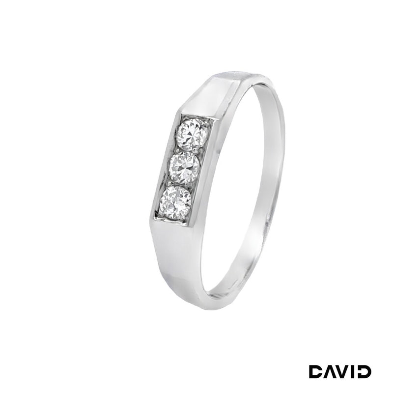 Ring Brillanten 585/14k Weißgold