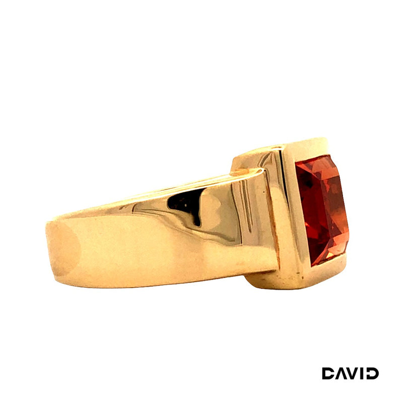 Ring Granat Gold 9k