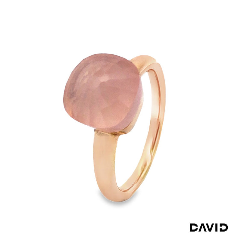 Ring Rosenquarz Gold 750/18k