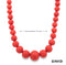 Korallenkette Gold 8k