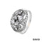 Ring Diamanten 585/14k Weißgold